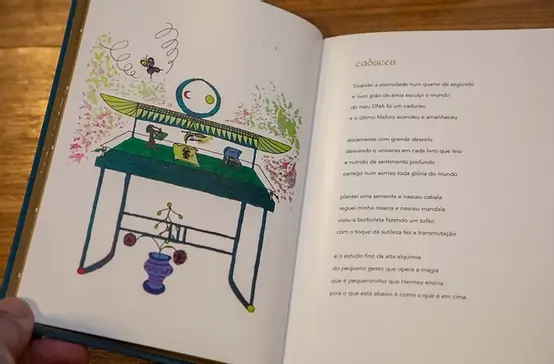 Me senti em casa com Caduceu, de Felipe Turner